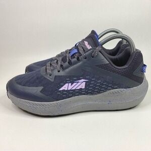Avia Avi-Storm Running Shoes Women's 8.5 Grey Athletic Gym Breathable Comfort